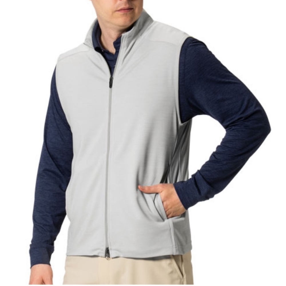 NWT Greg Norman golf vest L